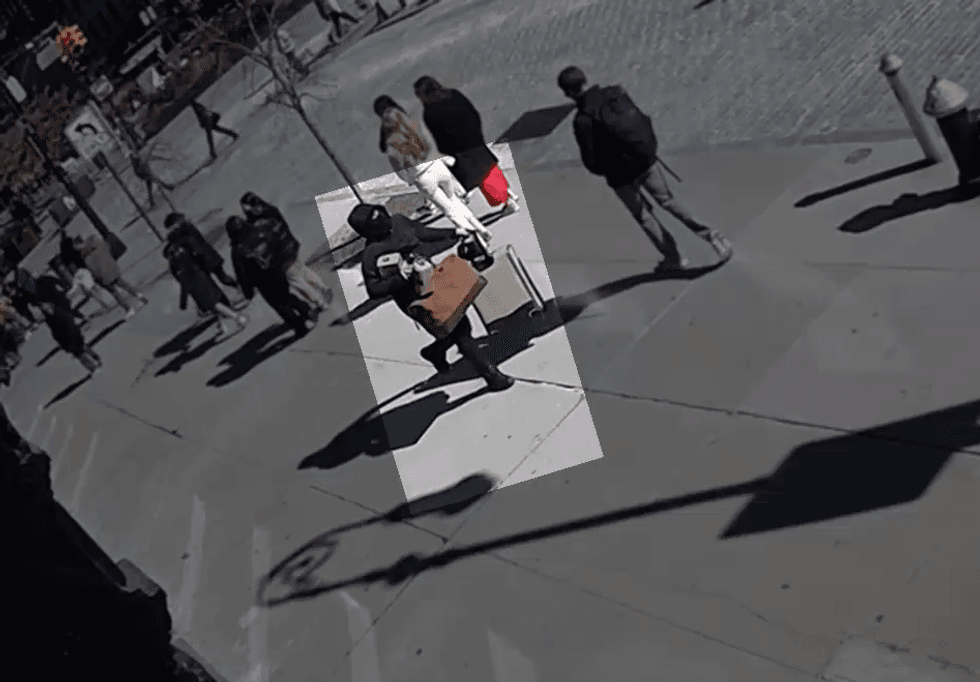 One of the three suspects sought in the armed robbery