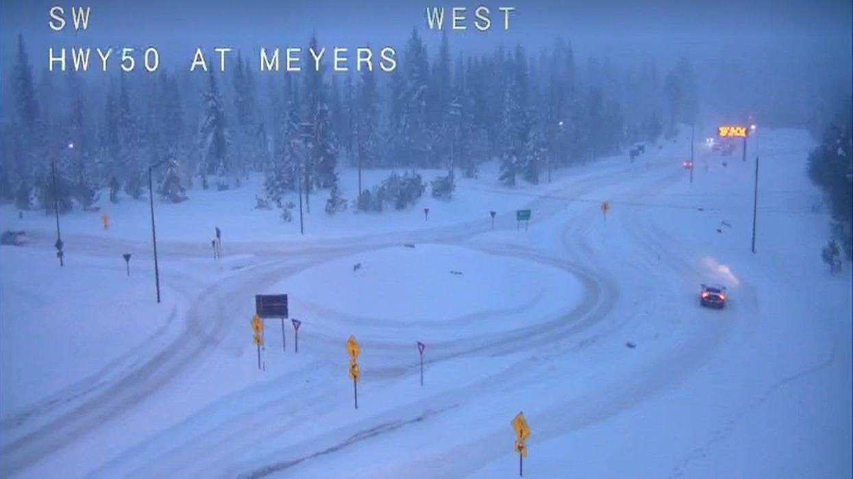 Only essential traveling is permitted at this time on Highway 50.