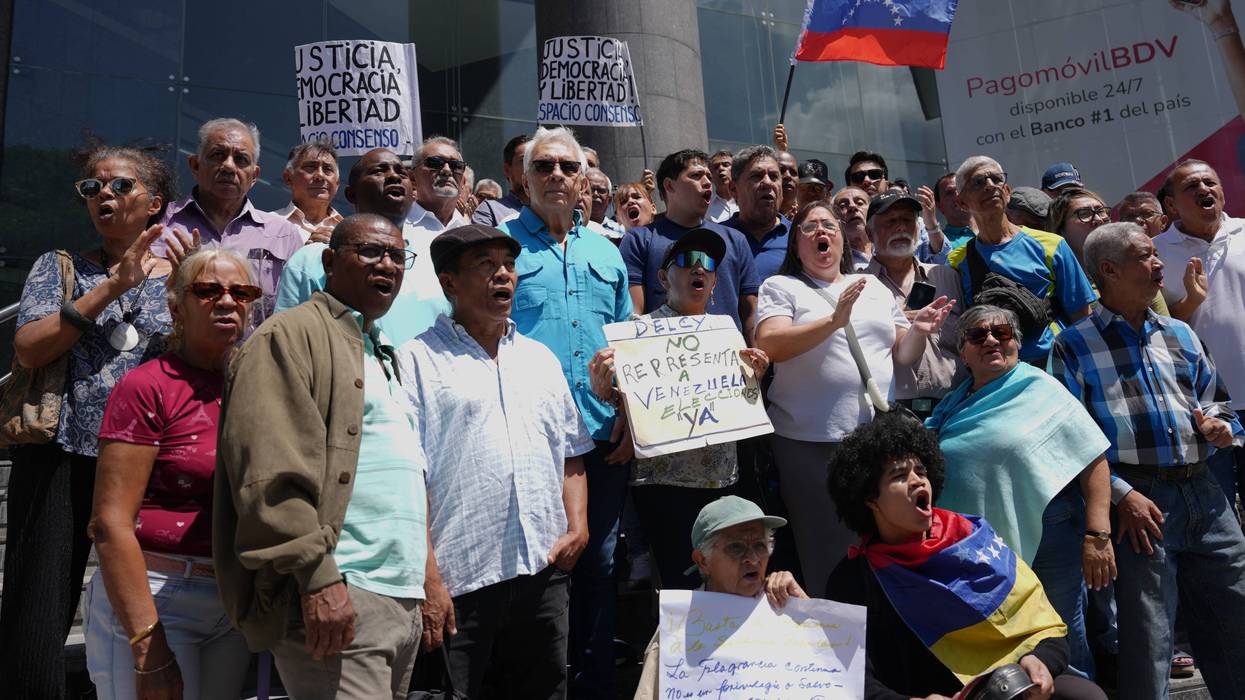 ONU-VENEZUELA-PROTESTA 1