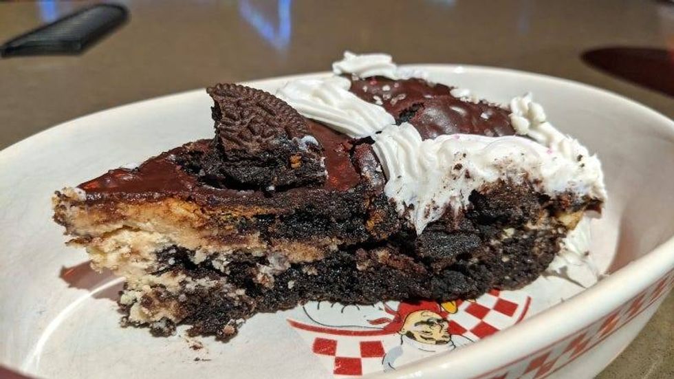 OREO Upside Down Cheesecake Brownie HR