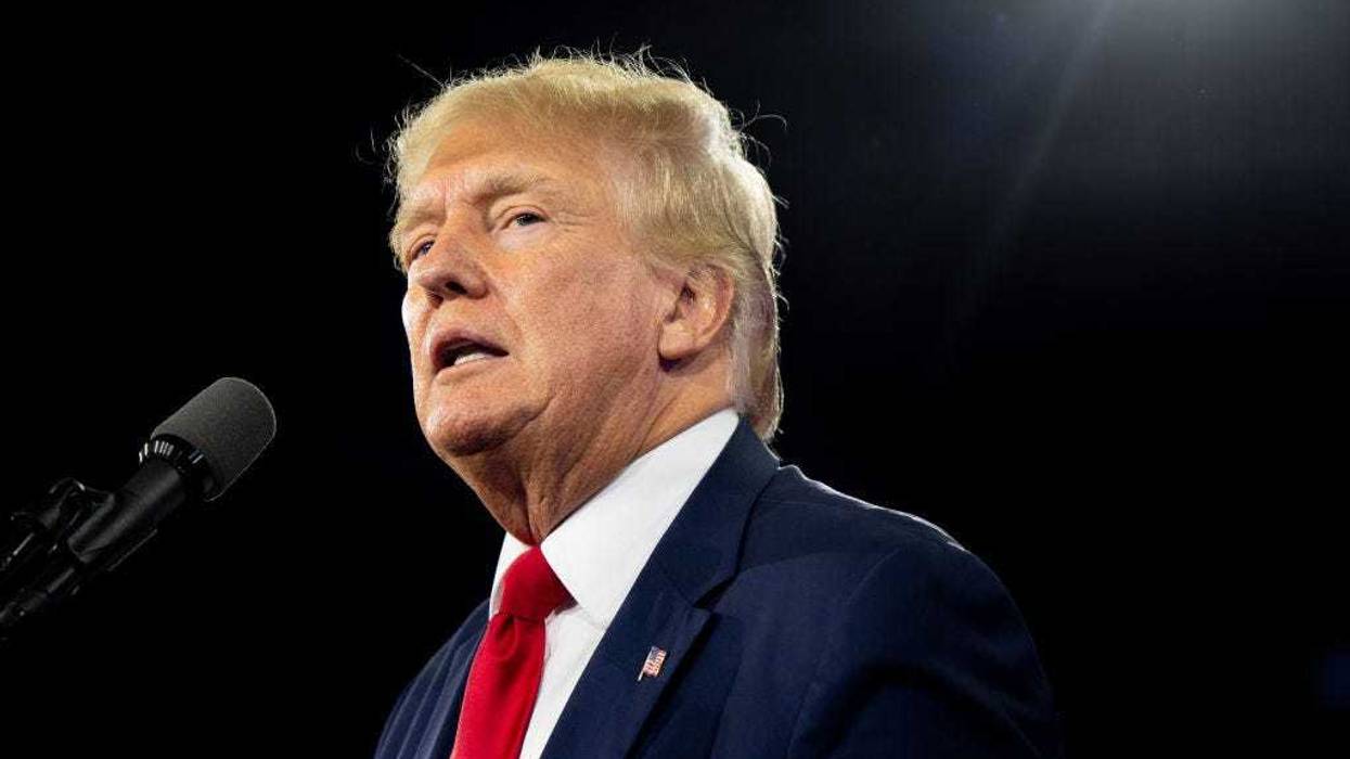 ormer U.S. President Donald Trump speaks at the Conservative Political Action Conference (CPAC) held at the Hilton Anatole on August 06, 2022 in Dallas, Texas. CPAC began in 1974, and is a conference that brings together and hosts conservative organizations, activists, and world leaders in discussing current events and future political agendas. (Photo by Brandon Bell/Getty Images)