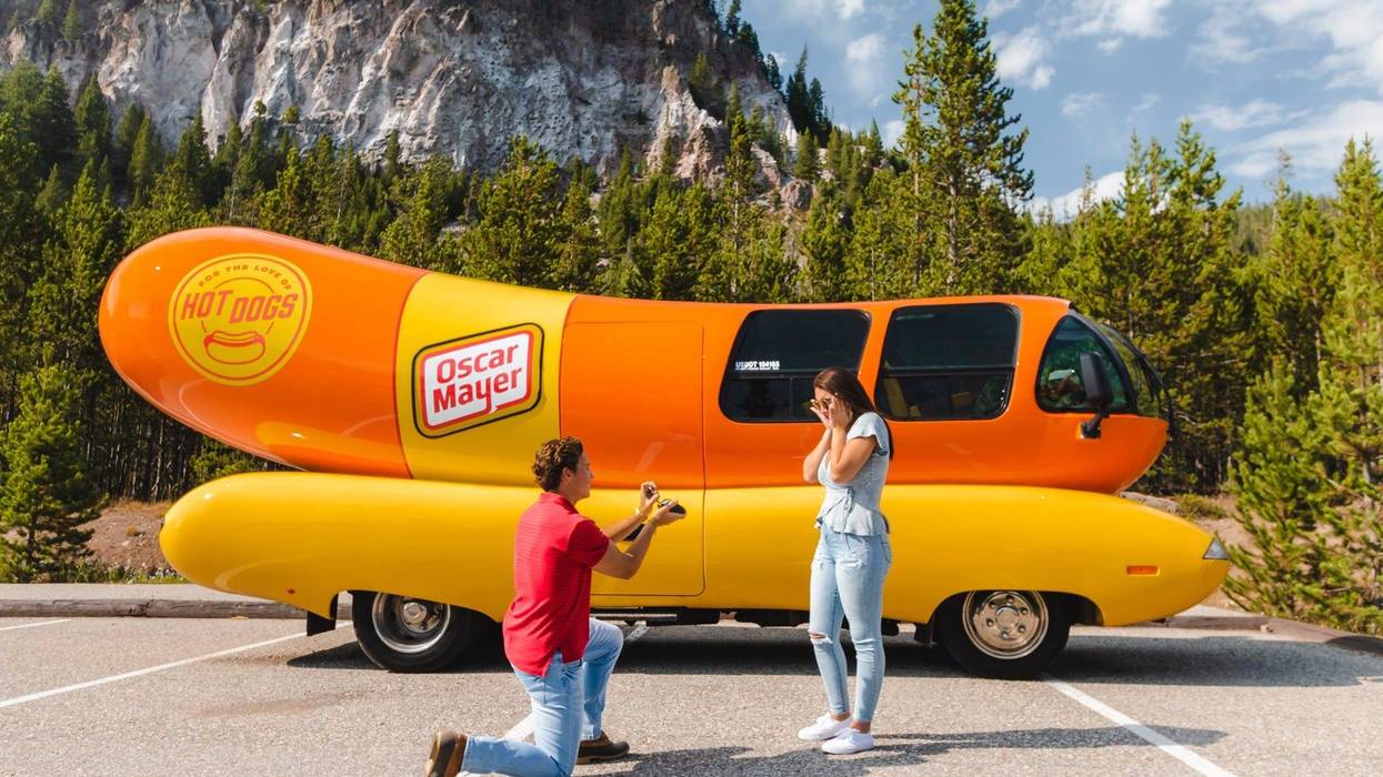 Oscar Mayer is making its iconic Wienermobile available to those who want to make their proposal even more memorable.
