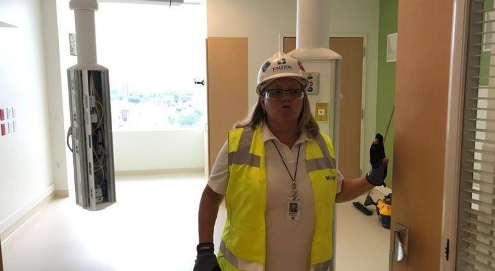 Oshei Children's Hospital passes 90% completion