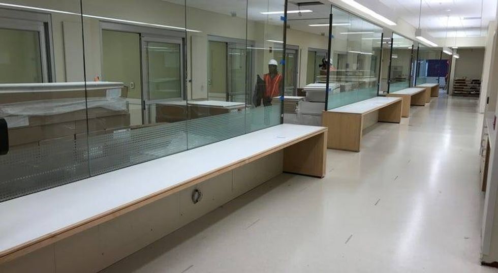 Oshei Children's Hospital passes 90% completion