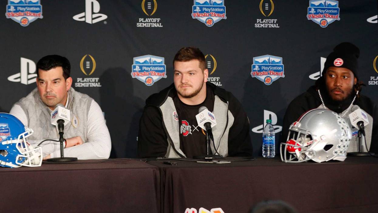 OSU coaches meet the press before the Fiesta Bowl