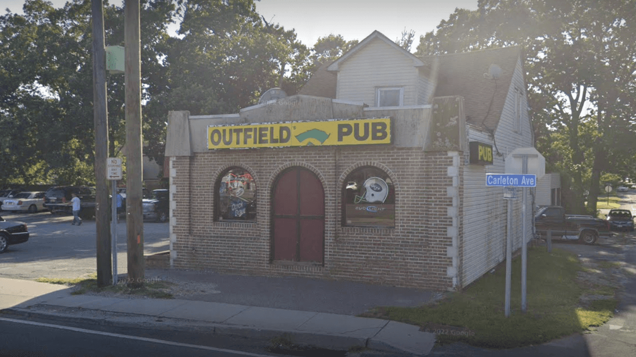 Outfield Pub in East Islip where shooting happened early Sunday.