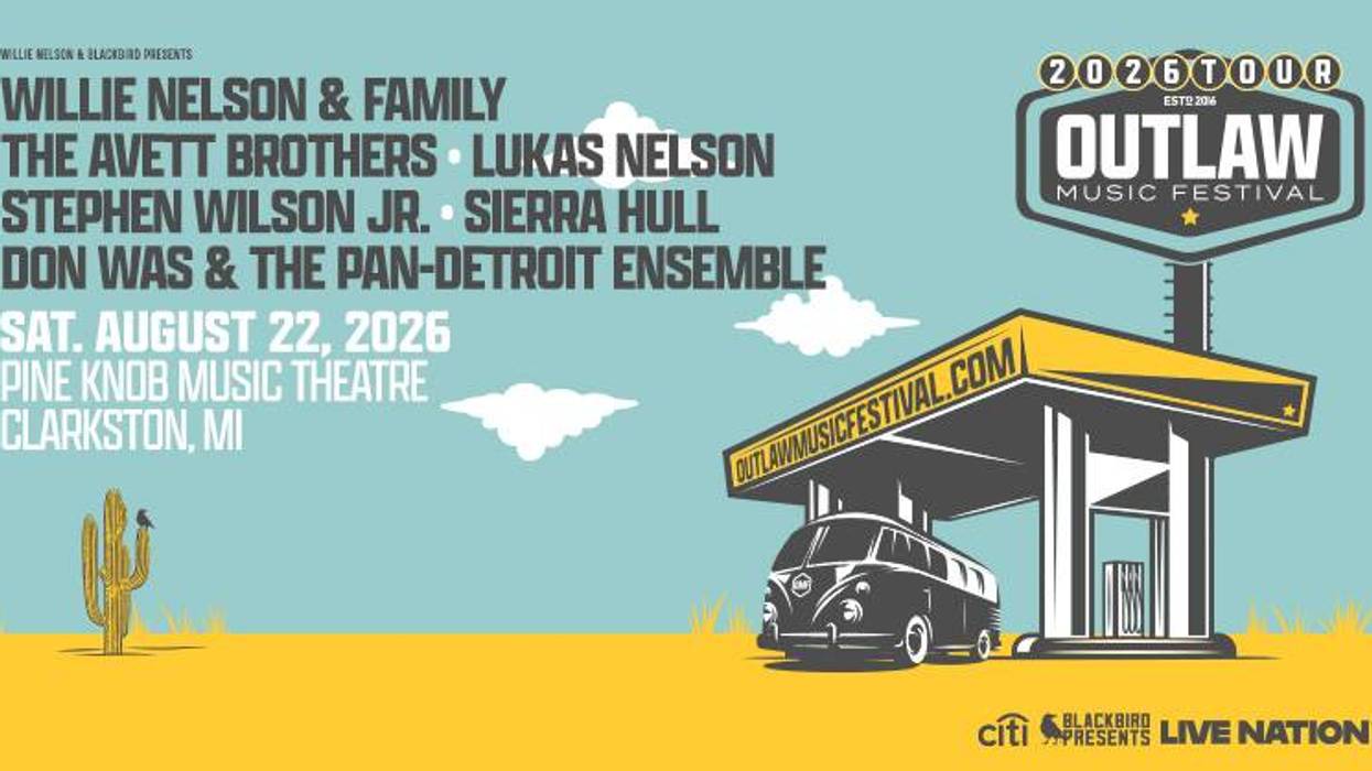 Outlaw Music Festival 2026: Willie Nelson & Family, The Avett Brothers. August 22.