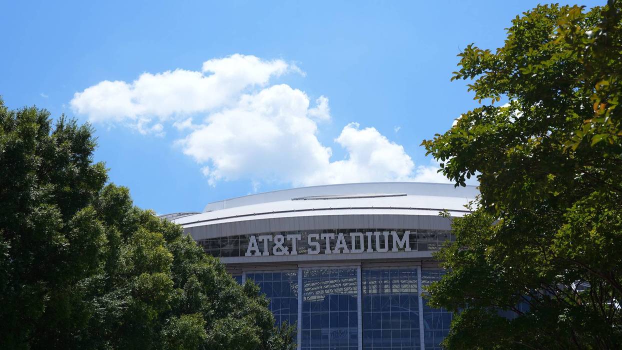 Outside view of AT&T Stadium on June 23, 2024, in Arlington, Texas.