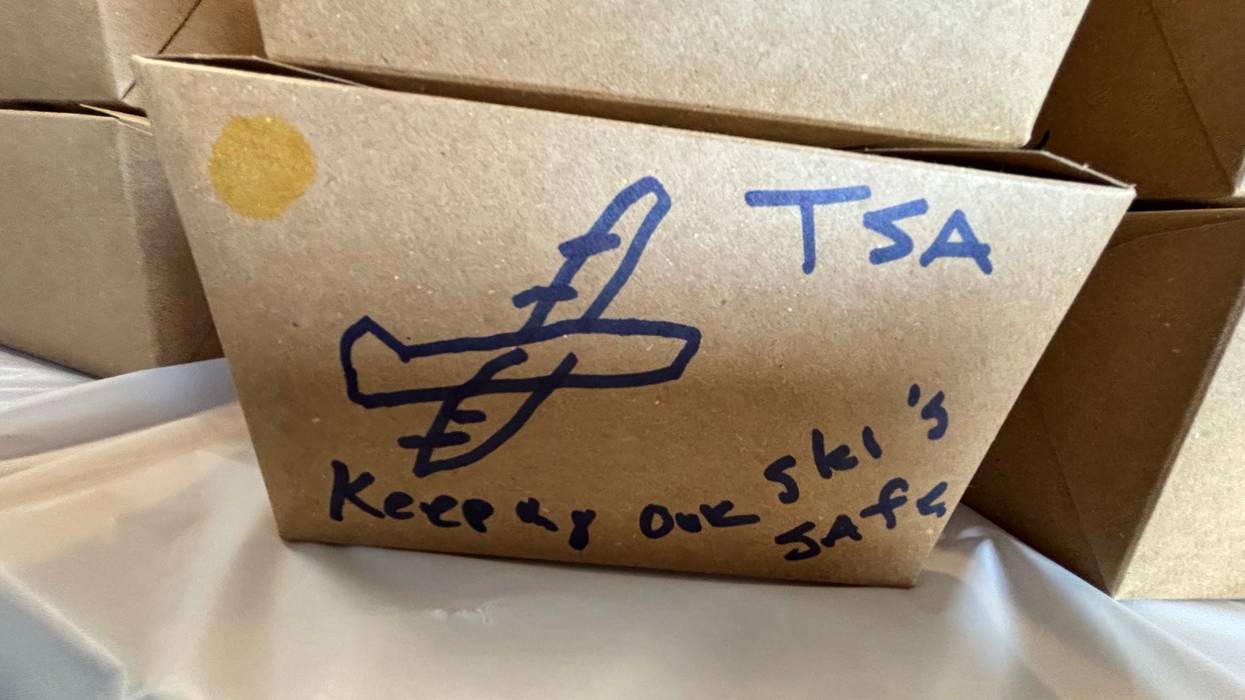 Over 100 boxed lunched were dleivered to TSA workers at RIC to show appreciation for thier work despite not being paid during the DHS shutdown