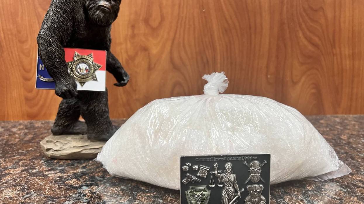"Meth Mountain" over two pounds found in WNC traffic stop