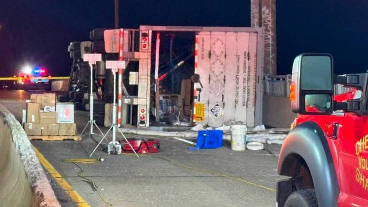 62nd St. Bridge hazmat incident: Reopening expected today.