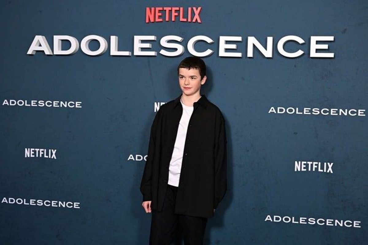 Owen Cooper, the young star of "Adolescence"