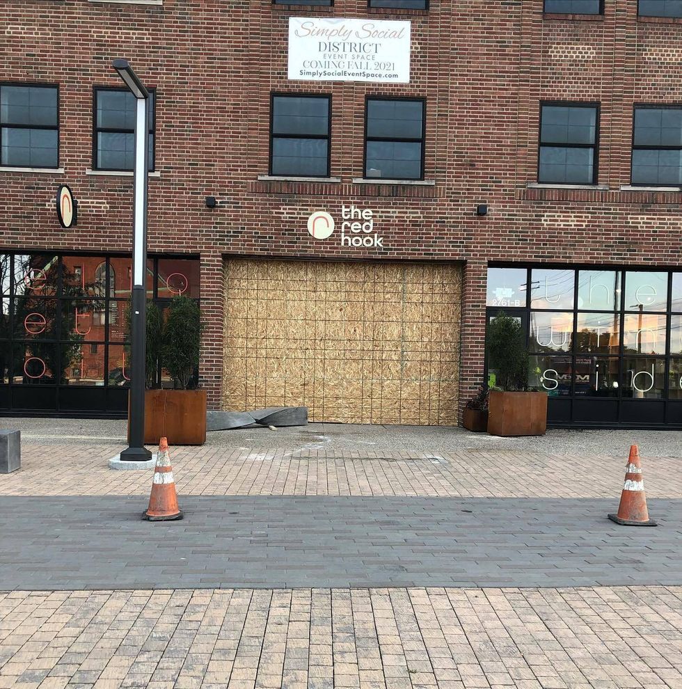 Ownership and staff at The Red Hook Greenway coffee shop remain determined to reopen after a car rammed through the building on Friday.
