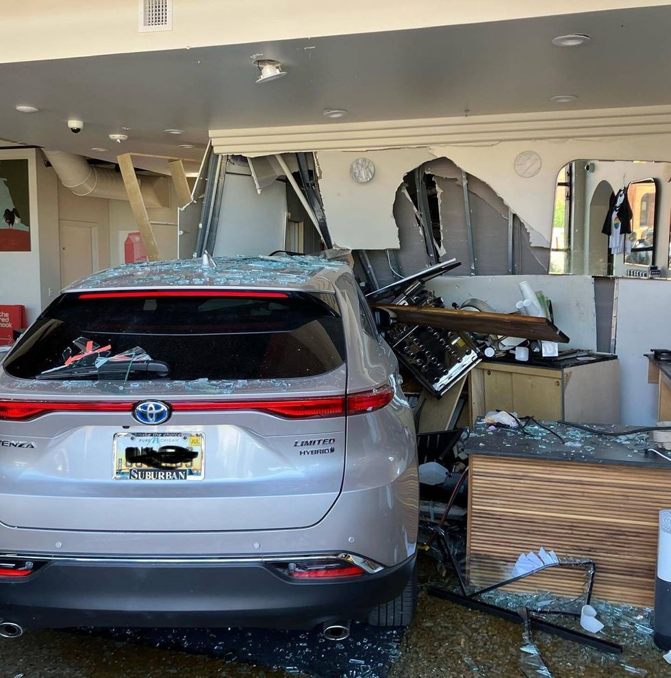 Ownership and staff at The Red Hook Greenway coffee shop remain determined to reopen after a car rammed through the building on Friday.