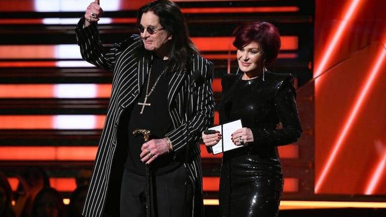 Ozzy and Sharon Osbourne