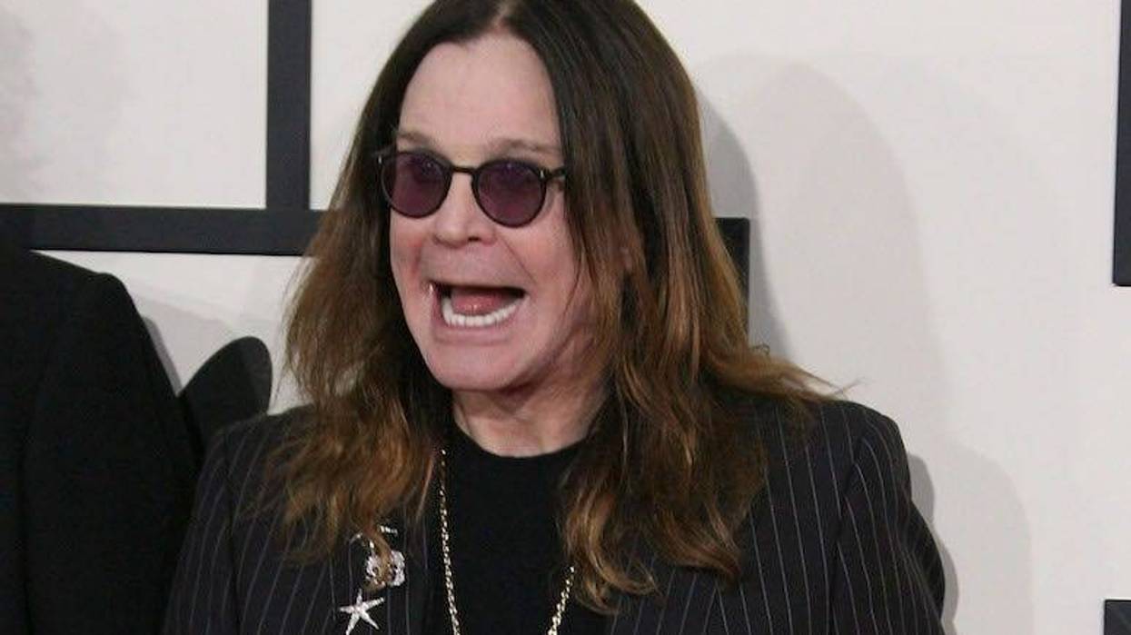 Ozzy Osborne, Grammy Awards, Huge Smile, Red Carpet, 2014