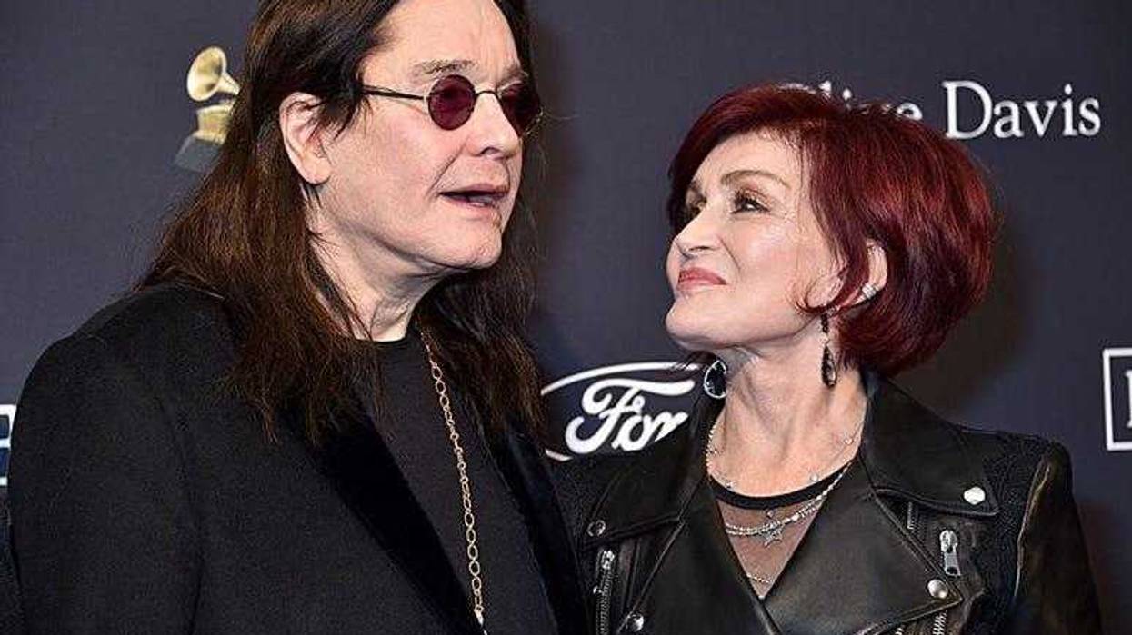 Ozzy Osbourne and Sharon Osbourne