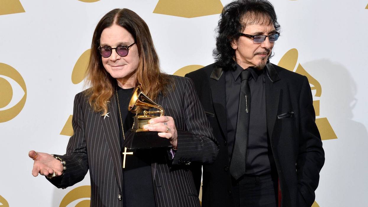 Ozzy Osbourne and Tony Iommi