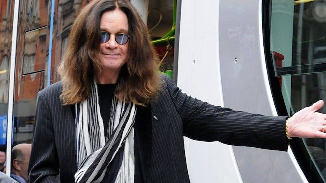 Ozzy Osbourne, Midland Metro Tram, 2016