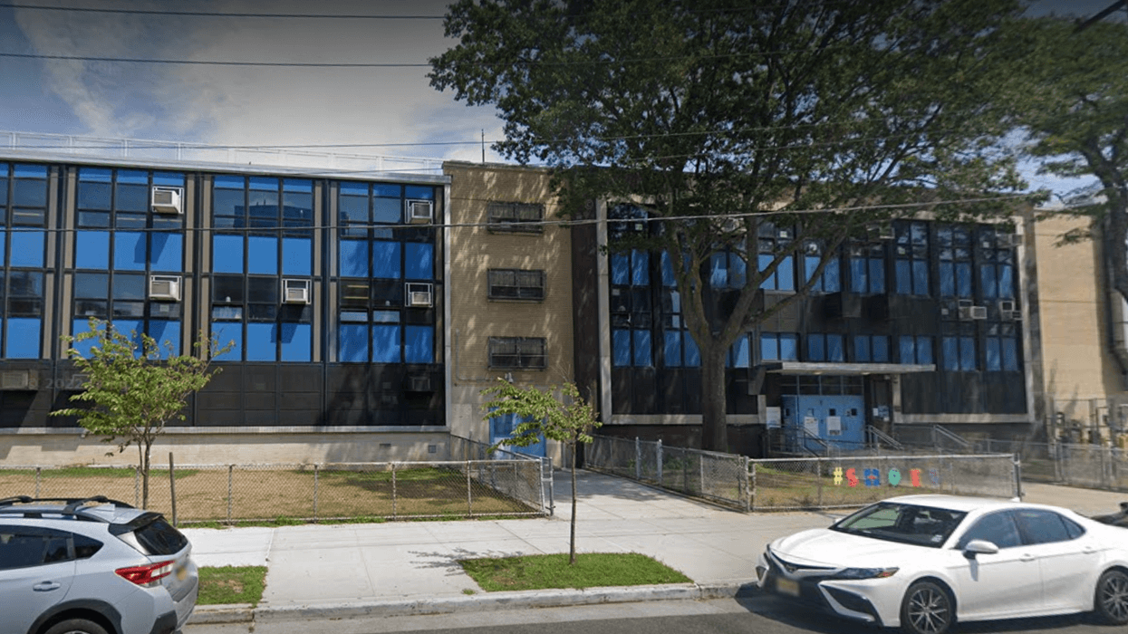 P.S. 105 in Queens where girl was found with loaded gun.