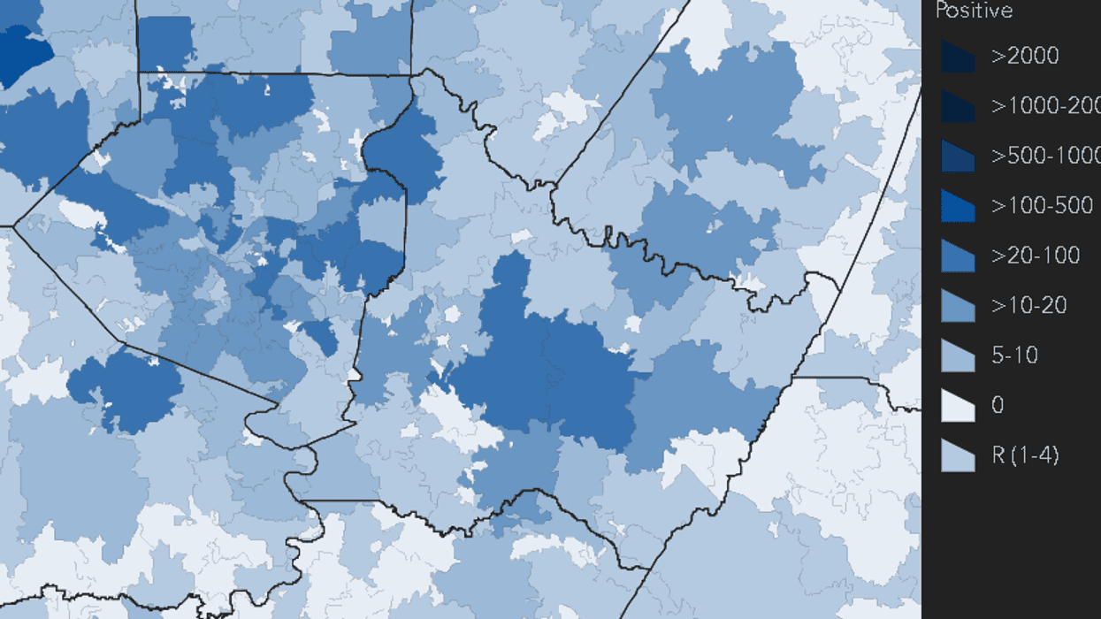 PA Coronavirus Map