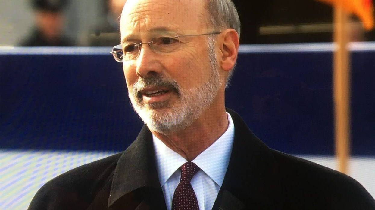 Pa. Gov. Tom Wolf speaks after taking the oath for his second term.Gov. Wolf speaks after taking oath for 2nd term