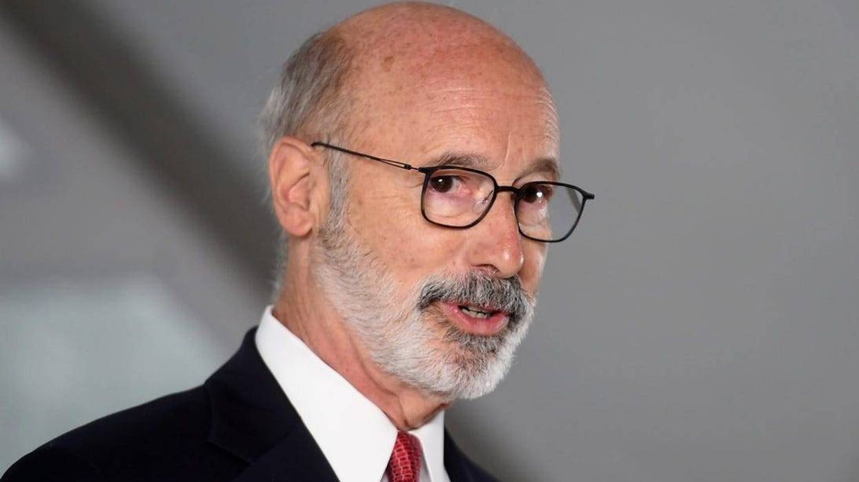 PA Gov. Tom Wolf speaks in Erie