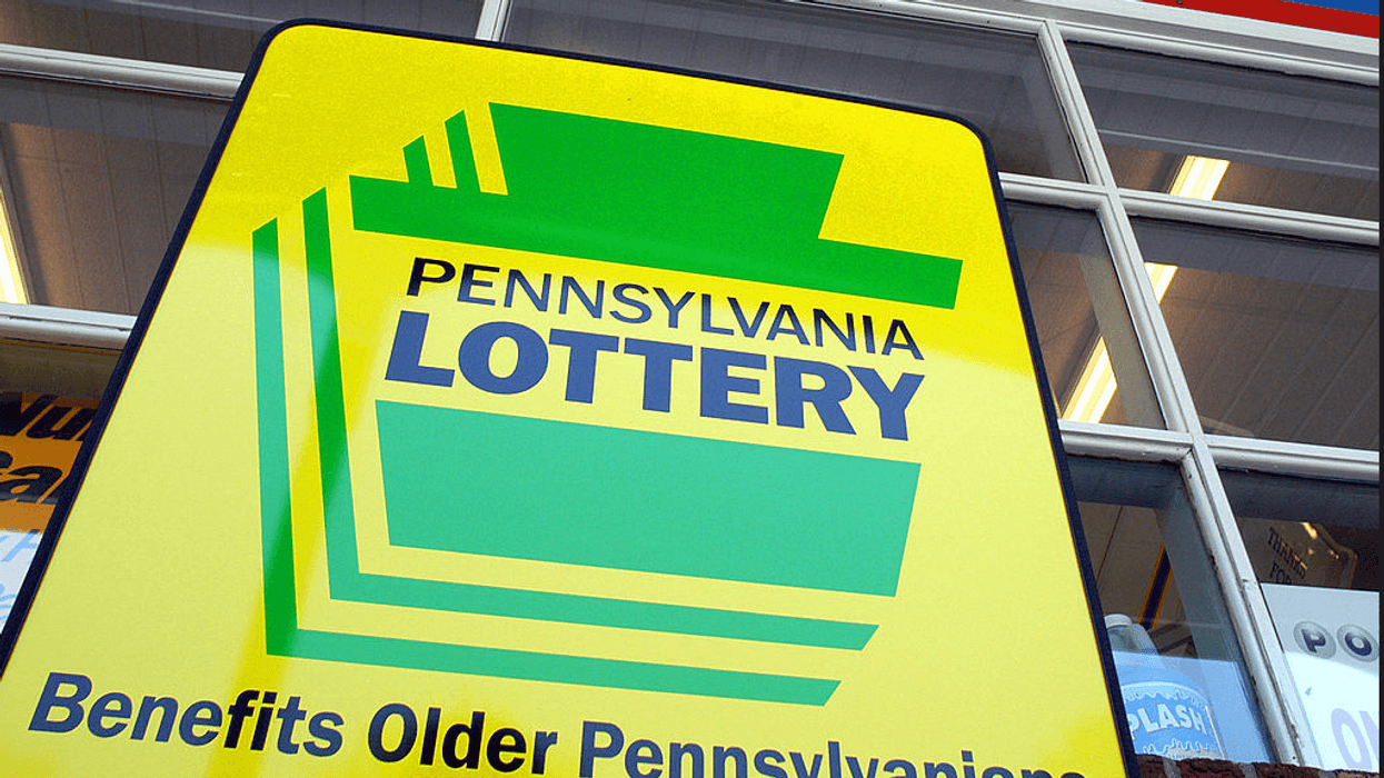 PA Lottery sign