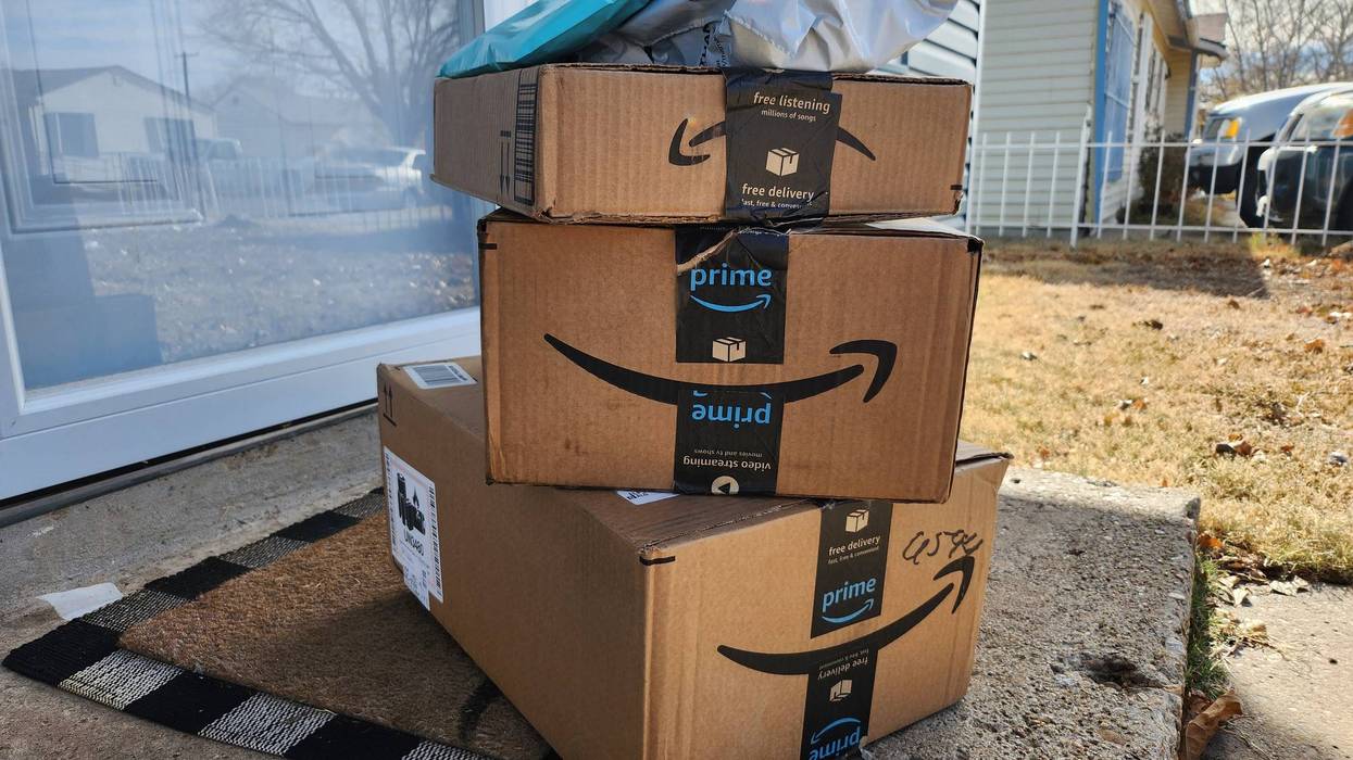 packages on doorstep