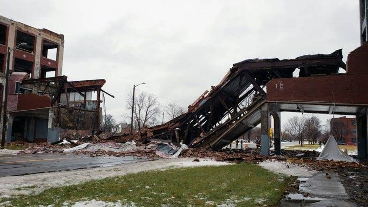 Packard Bridge collapse