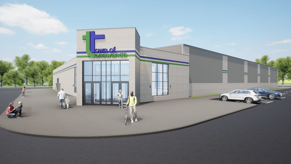 Paddock Chevrolet Ice Arena rendering