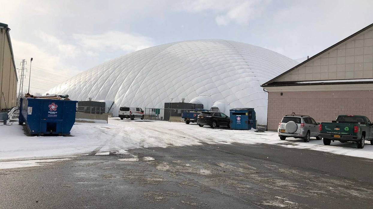 Paddock Golf Dome. December 18, 2019 (WBEN Photo/Mike Baggerman)