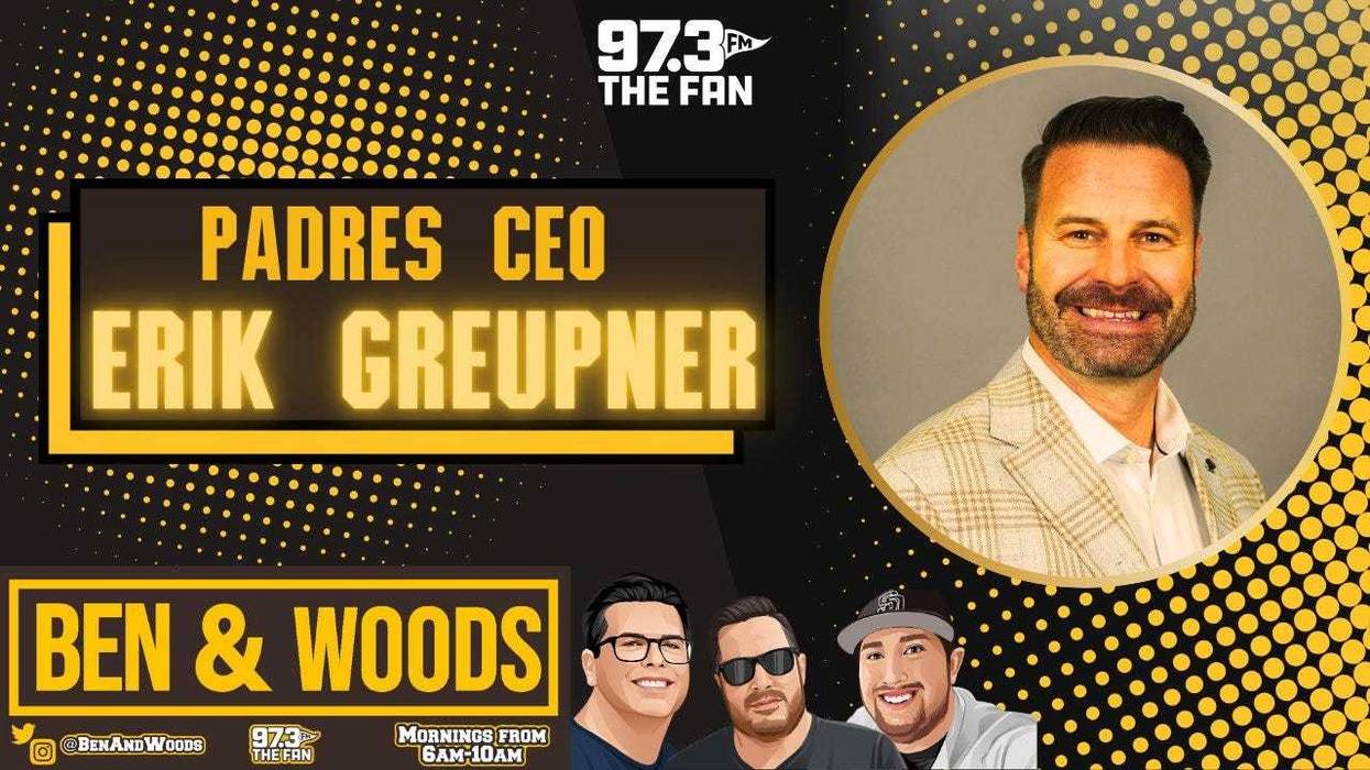 Padres CEO Erik Greupner Joined Ben & Woods on Thursday morning