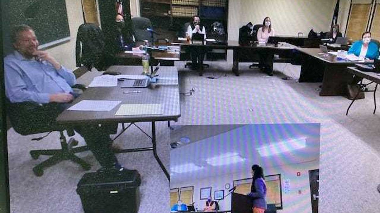 Page County School Board Meeting January 20, 2022