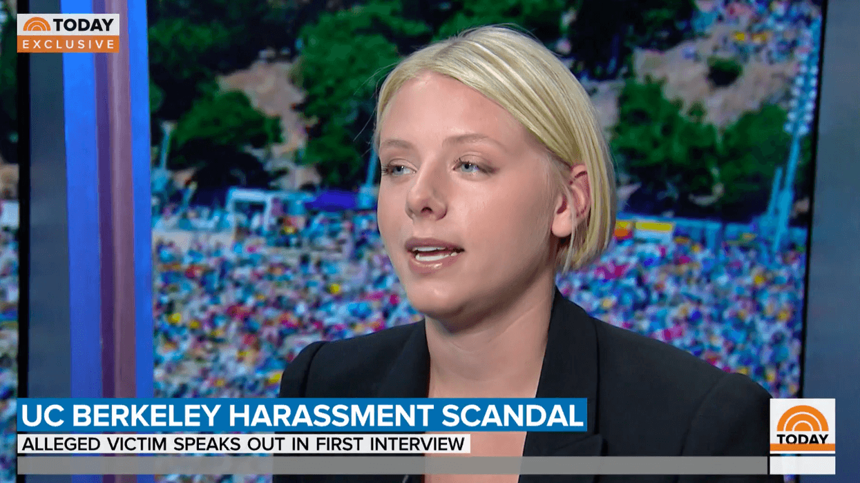 Paige Cornelius, a former Cal student, appeared on "The Today Show" to discuss her Facebook post accusing members of the football team of sexual harassment.