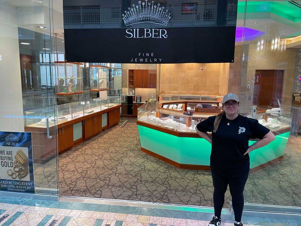 Paige Silber who owns Silber Jewelry in the Gaviidae Commons, says she thinks downtown is heading back to "old school times" before COVID pushed thousands of workers out of the city.