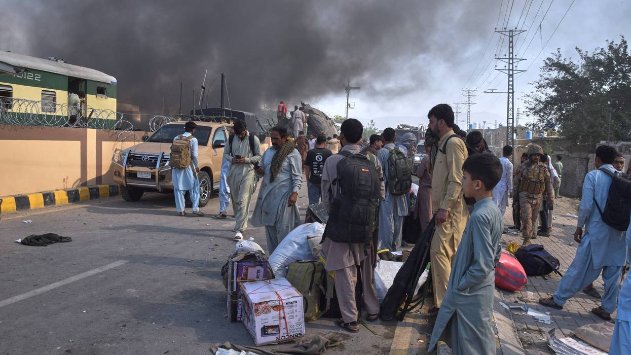 Pakistan Train Bombing