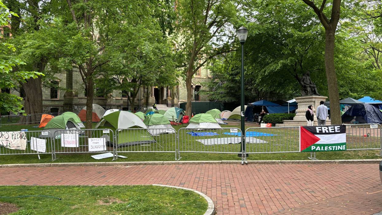 Palestinian solidarity encampment expands at Penn