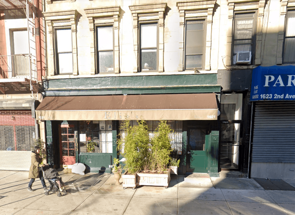 Palin dined outdoors at Upper East Side celeb hotspot Elio