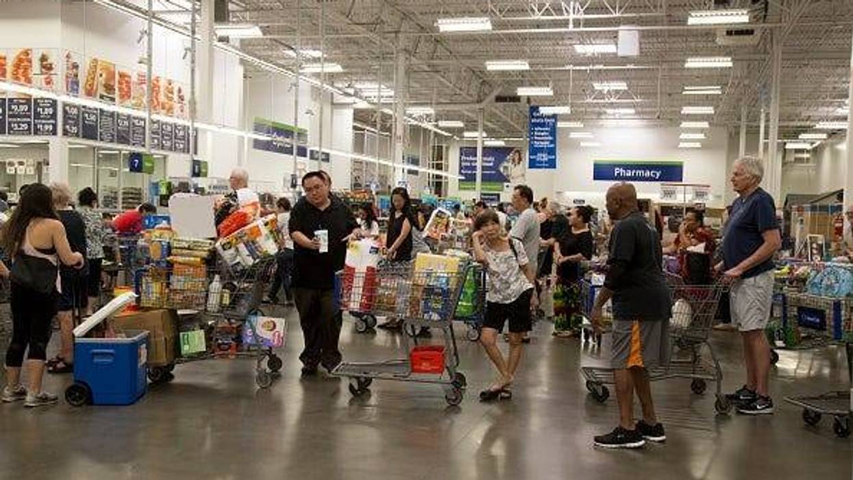 panic shopping