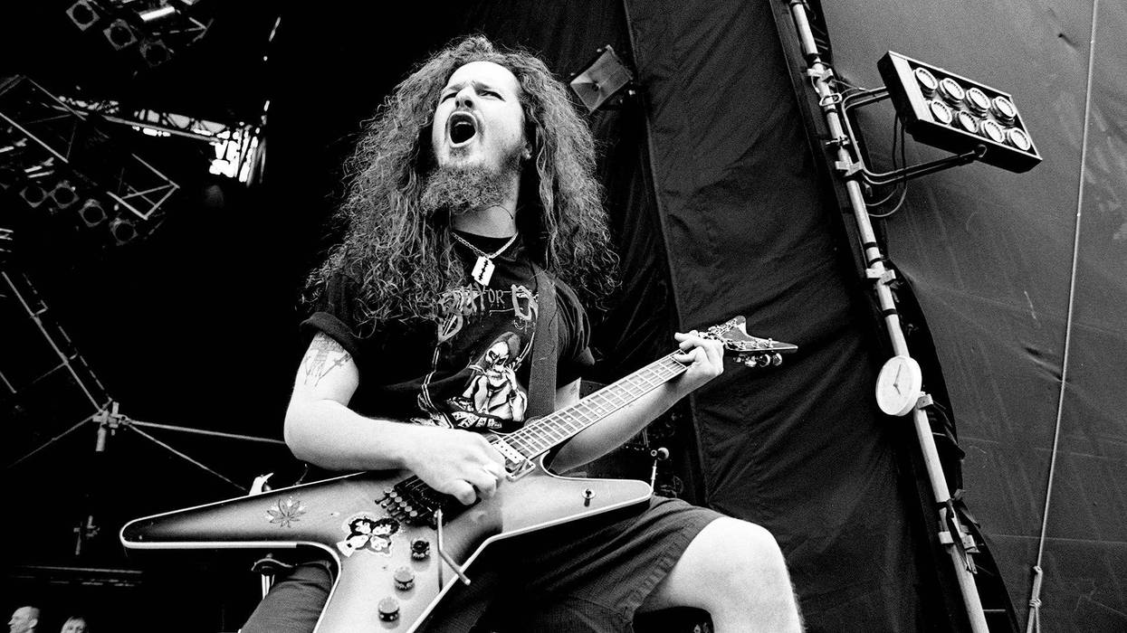 Pantera guitarist Dimebag Darrell