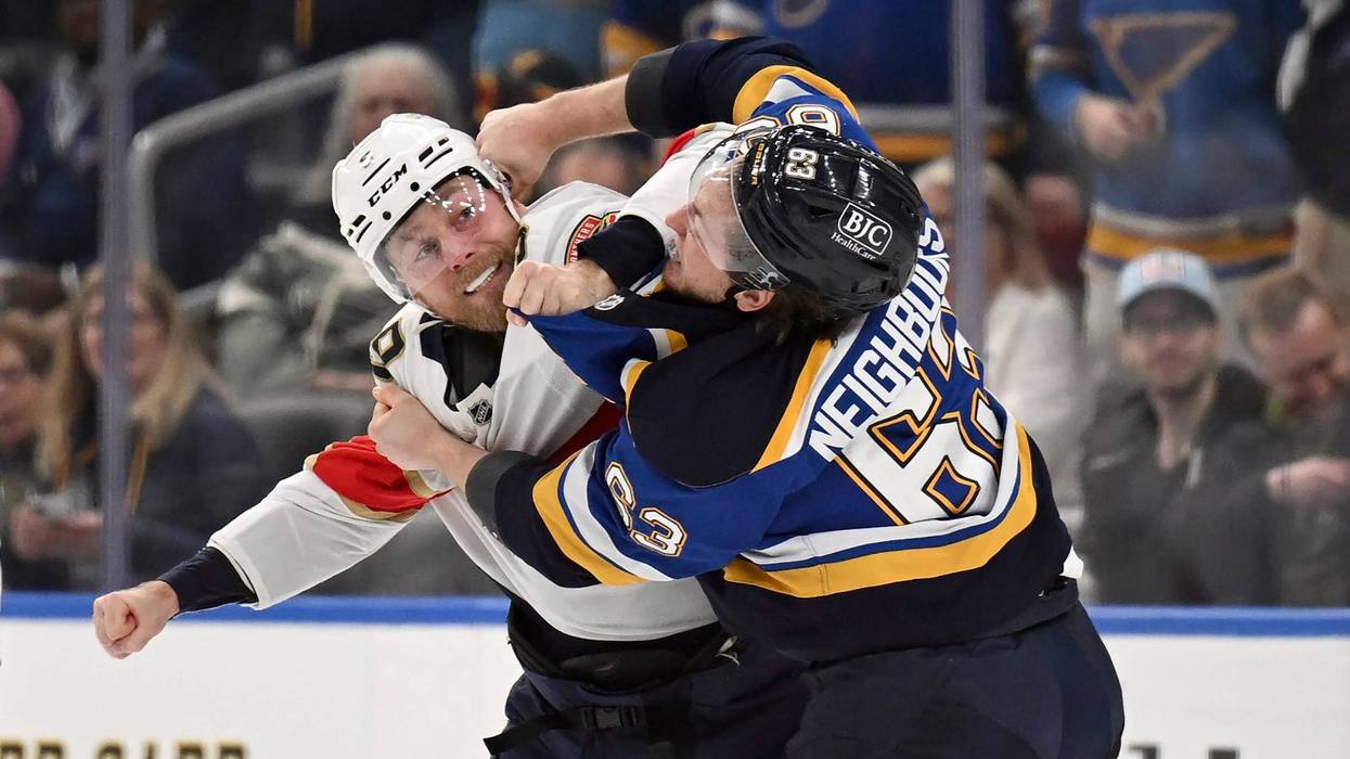 Panthers Blues Hockey