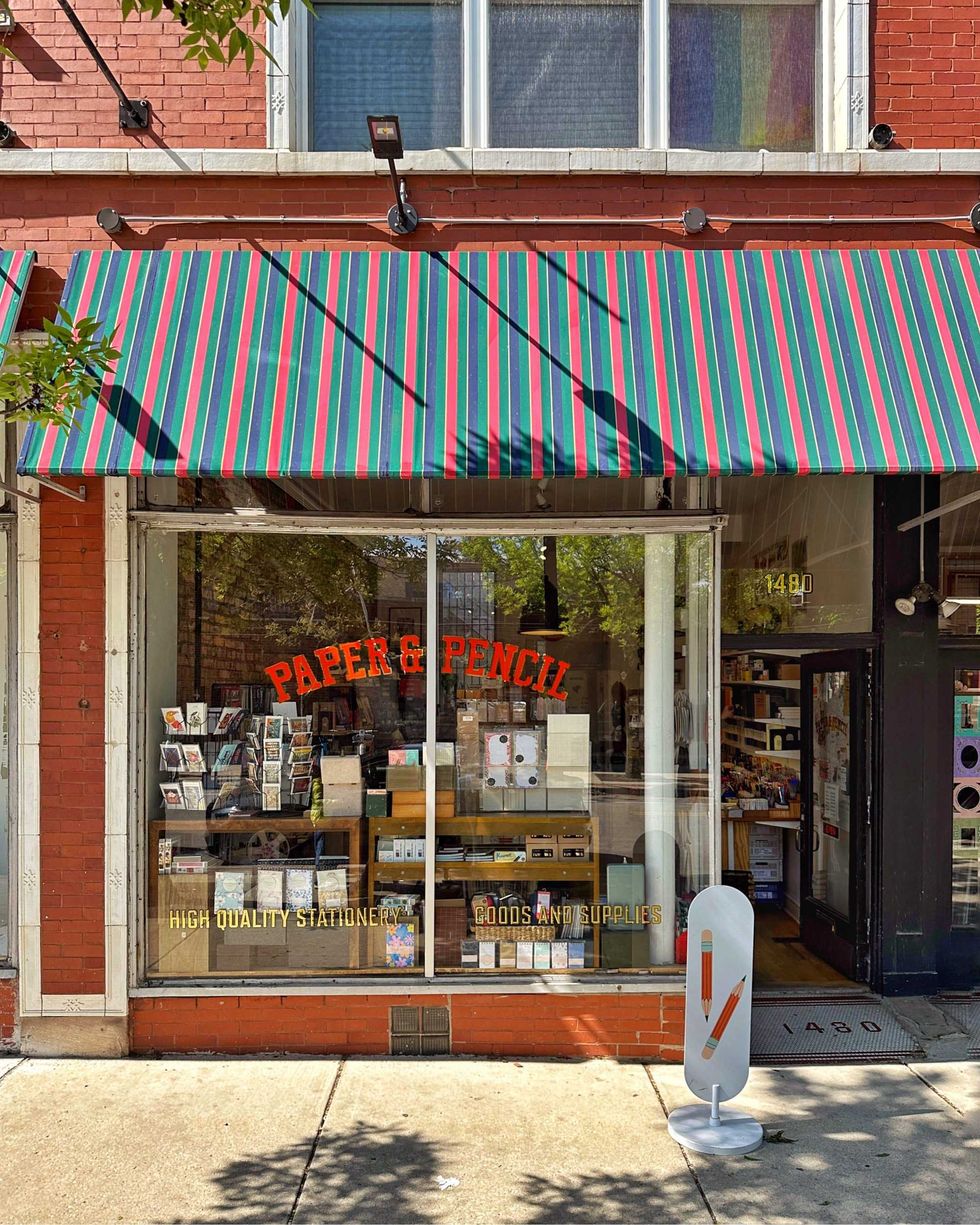 Paper & Pencil, an LGBTQ+-owned stationery store at 1480 W. Berwyn Ave., is one of seven Chicagoland shops taking part in the annual celebration of all things analog.