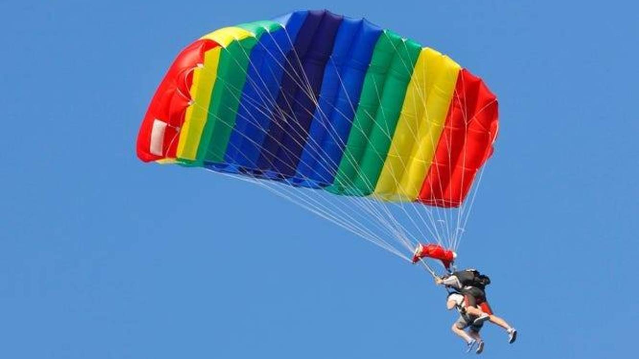 paraglider.