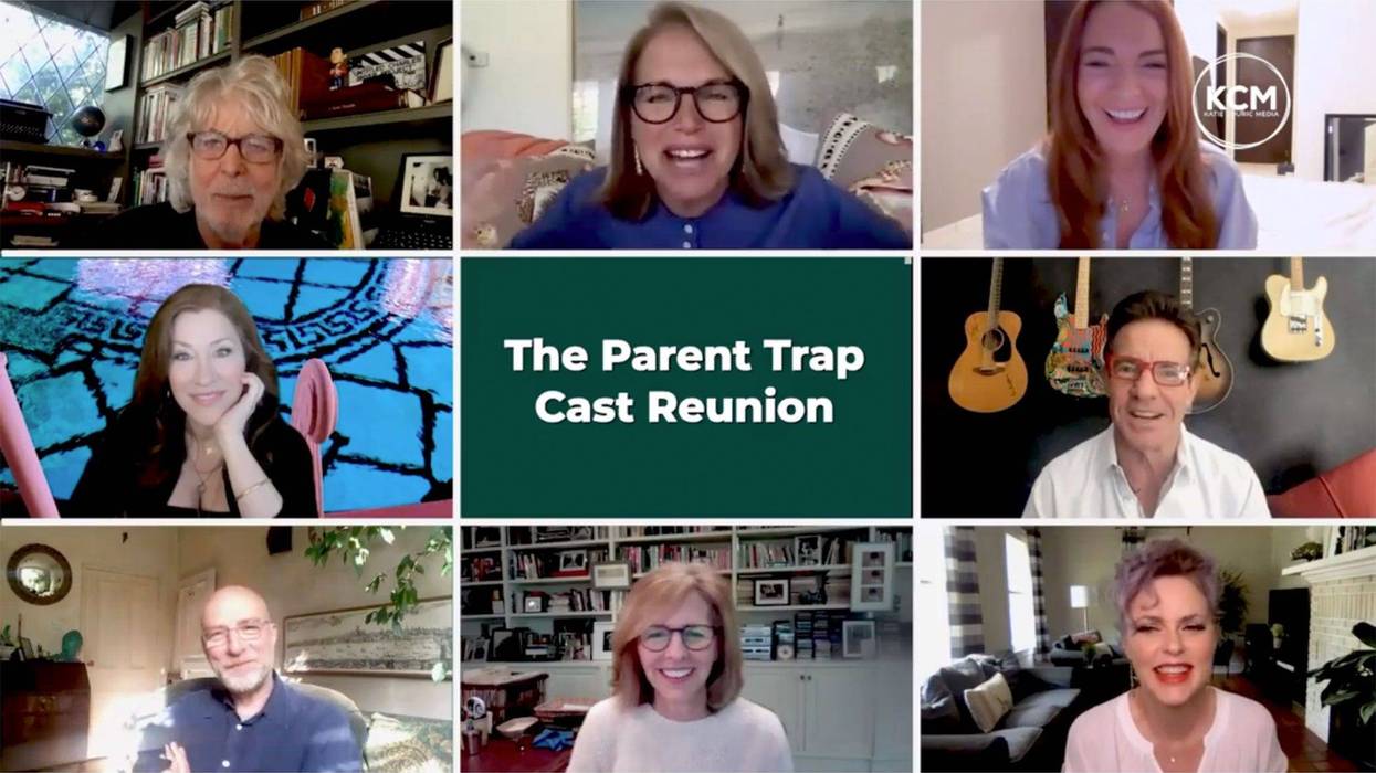 Parent Trap, Cast, Reunion, Movie, Virtual, Katie Couric, Dennis Quaid, Lindsay Lohan