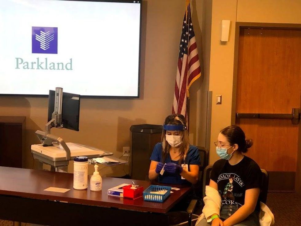 Parkland Hospital begins vaccinations of kids as young as 12