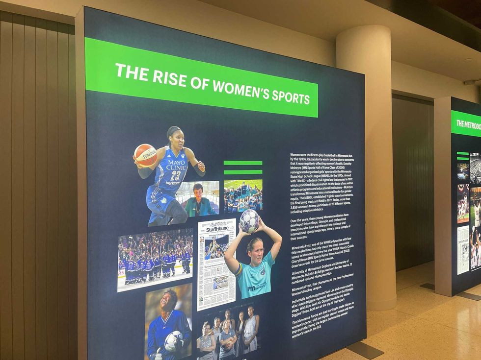 Part of the hall of fame