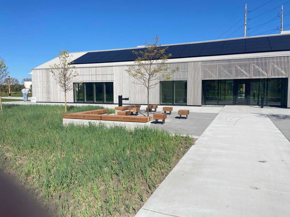 Part of the new Graco Park in North Minneapolis.