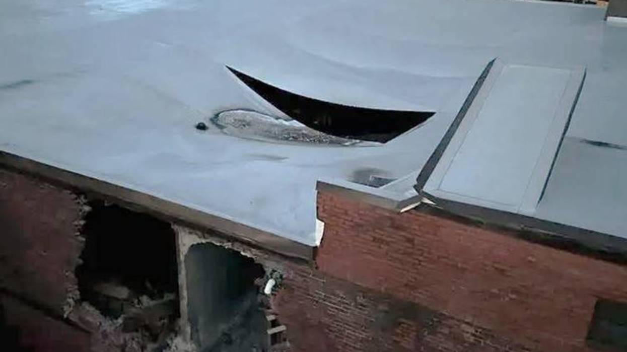 Partial collapse of Tarentum Opera House closes nearby roads