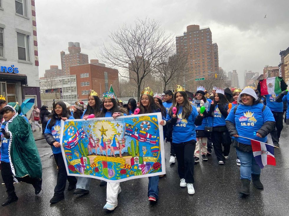 Participants flooded to the parade from all parts of New York City.